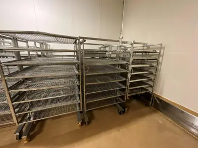 Set of 6 baking carts – kavel bij Dome Auctions, Kingersheim