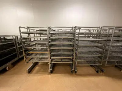 Set of 6 baking carts – kavel bij Dome Auctions, Kingersheim