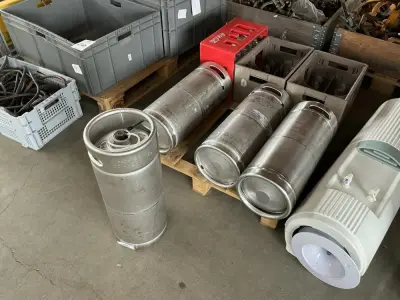 Heineken Biertanks – kavel bij Dome Auctions, Rotterdam