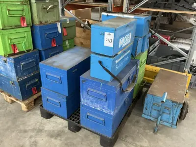 Gereedschapskisten – kavel bij Dome Auctions, Rotterdam