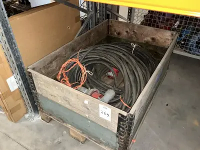 Krachtstroomkabel – kavel bij Dome Auctions, Rotterdam