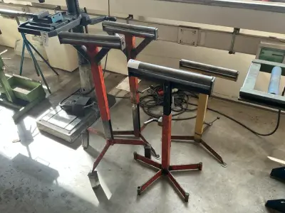 Roller trestle (4x) – kavel bij Dome Auctions, Höhenkirchen-Siegertsbrunn