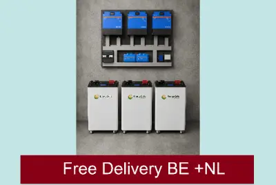 Thuisbatterijen met omvormers - gratis bezorging nl + be – veiling bij Auctim