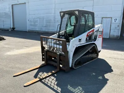2014 Bobcat T110 rupsschranklader – kavel bij Dome Auctions, Beveren-Leie