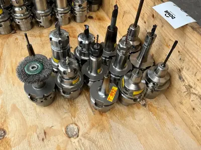 HSK 63 Toolholder (12x) – kavel bij Dome Auctions, Viernheim