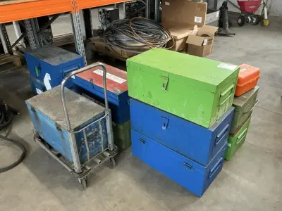 Gereedschapskisten – kavel bij Dome Auctions, Rotterdam