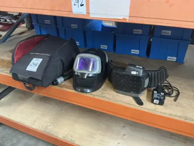 3m Speedglas / Adflo Lashelm met afzuiging – kavel bij Dome Auctions, Rotterdam