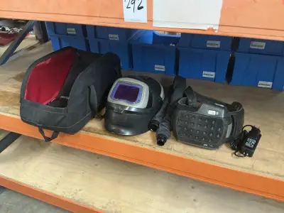 3m Speedglas / Adflo Lashelm met afzuiging – kavel bij Dome Auctions, Rotterdam