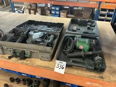 Elektrische Boormachine (2x) – kavel bij Dome Auctions, Rotterdam