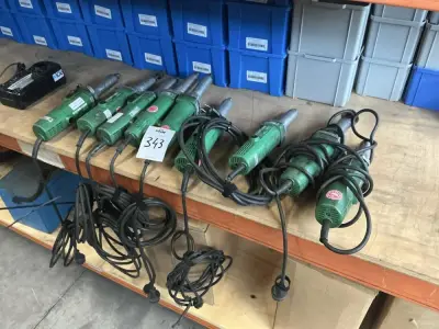 Rechte slijper (9x) – kavel bij Dome Auctions, Rotterdam
