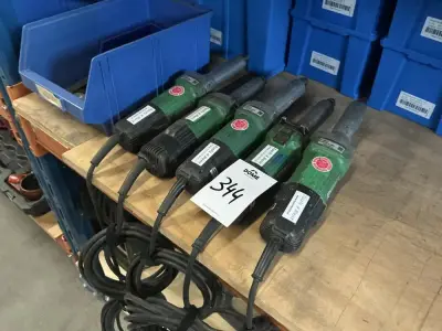 Rechte slijper (5x) – kavel bij Dome Auctions, Rotterdam