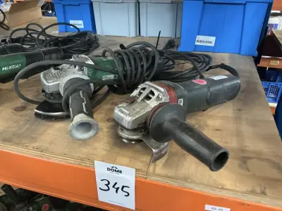 Haakse slijper (2x) – kavel bij Dome Auctions, Rotterdam