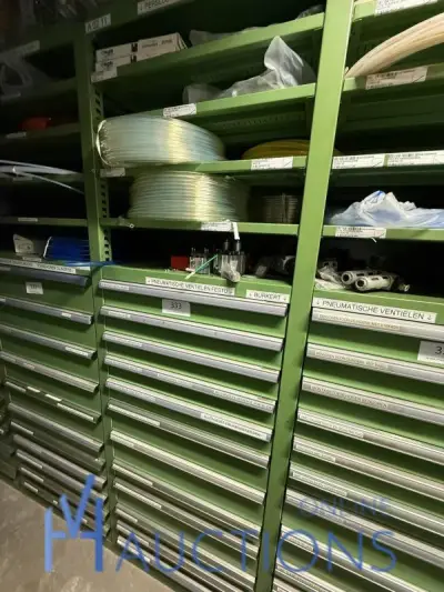 Grote partij pneumatische ventielen en ventieleilanden – kavel bij VH Auctions