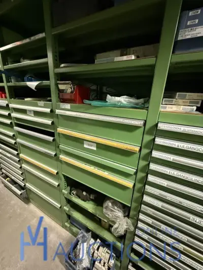Partij hydraulische componenten, accumulatoren en meetapparatuur – kavel bij VH Auctions