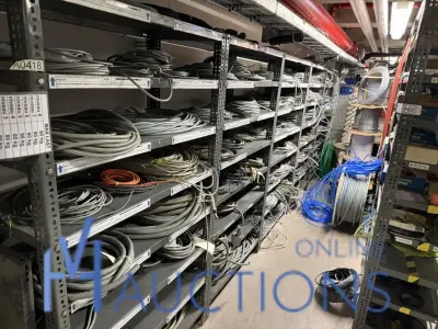 Large lot of cables EUPEN ALCATEL – kavel bij VH Auctions