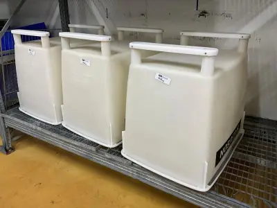 Set of 3 curing containers – kavel bij Dome Auctions, Kingersheim