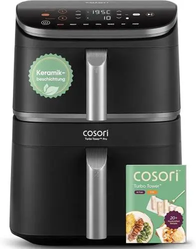 COSORI Turbo Tower Pro heteluchtfriteuse – kavel bij Openbare Verkopen, Brugge