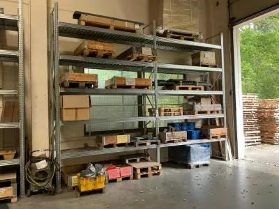 Pallet rack – kavel bij Dome Auctions, Höhenkirchen-Siegertsbrunn
