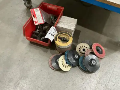 Grindings discs – kavel bij Dome Auctions, Höhenkirchen-Siegertsbrunn