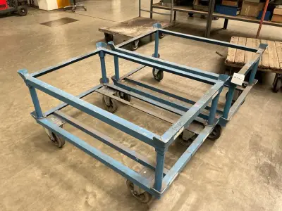Shelf trolley (2x) – kavel bij Dome Auctions, Höhenkirchen-Siegertsbrunn