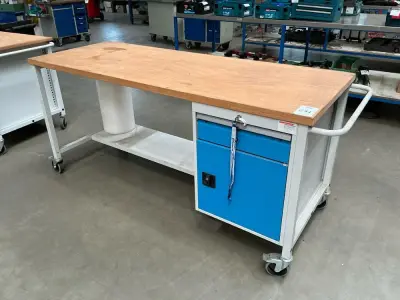 Mobile workbench – kavel bij Dome Auctions, Höhenkirchen-Siegertsbrunn