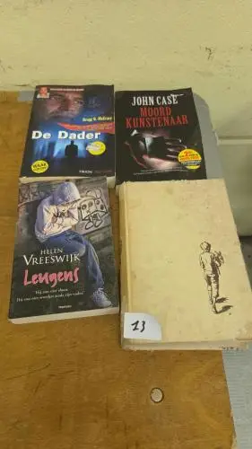 4 boeken – kavel bij Openbare Verkopen, Aalst