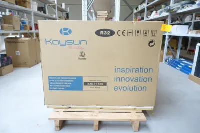 Airco buitenunit Kaysun – kavel bij Openbare Verkopen, Harelbeke