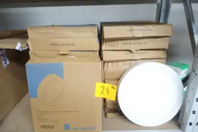 24x Led verlichting Uni-bright – kavel bij Openbare Verkopen, Harelbeke