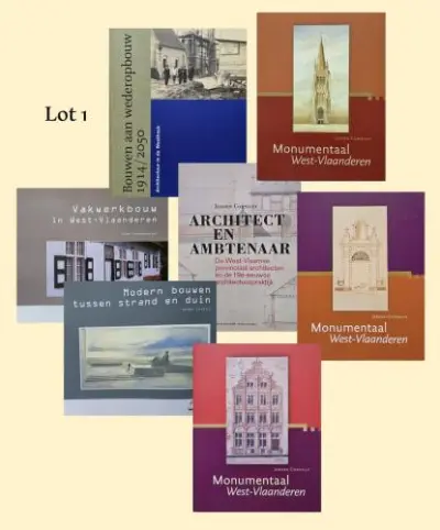 Boeken architectuur – kavel bij Openbare Verkopen, Sint-Andries