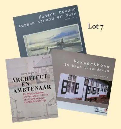 Boeken architectuur – kavel bij Openbare Verkopen, Sint-Andries