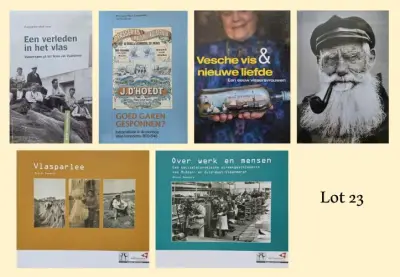 Boeken en 2 DVD's industrie – kavel bij Openbare Verkopen, Sint-Andries