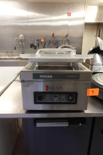 Inox vacuümverpakkingsmachine Henkelman – kavel bij Openbare Verkopen, Sint-Martens-Latem