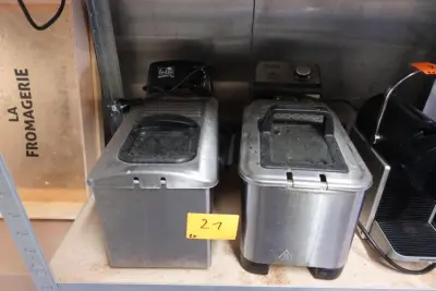 2x Elektrische diverse friteuse – kavel bij Openbare Verkopen, Sint-Martens-Latem