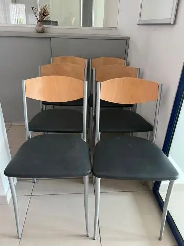 6x Stoel – kavel bij Openbare Verkopen, Anzegem