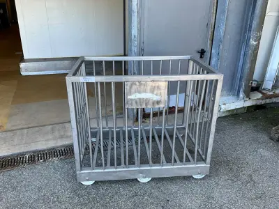 Transfer Cage on Wheels – kavel bij Dome Auctions, Kingersheim
