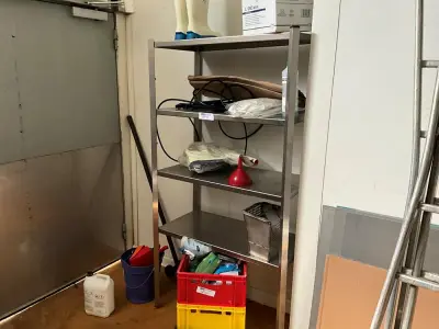 Stainless Steel Shelf – kavel bij Dome Auctions, Kingersheim