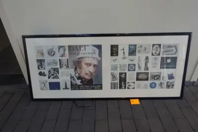 Kunst Dali – kavel bij Openbare Verkopen, Wervik