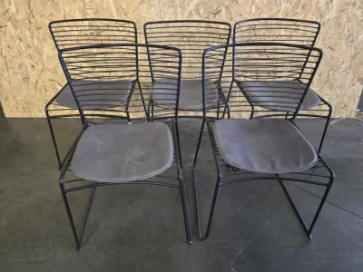 5x Stoel Wire PR LIVING – kavel bij Openbare Verkopen, Pittem