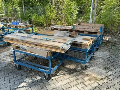 Shelf trolley (7x) – kavel bij Dome Auctions, Höhenkirchen-Siegertsbrunn