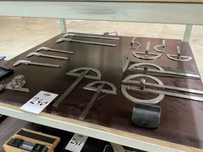 Various measuring tools – kavel bij Dome Auctions, Höhenkirchen-Siegertsbrunn