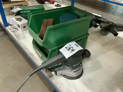 Metabo SXE 450 TurboTec Orbital sander – kavel bij Dome Auctions, Höhenkirchen-Siegertsbrunn