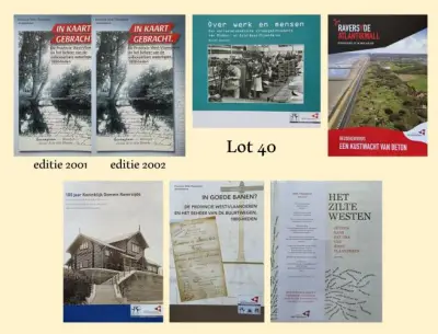 Boeken streekgeschiedenis – kavel bij Openbare Verkopen, Sint-Andries