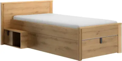 Kinder- en tienerbed met opbergruimte Lugano | 90 x 200 cm | Artisan Oak-design – kavel bij Openbare Verkopen, Beveren-Leie