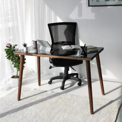 Cozy Bureau Beukenhouten Body - Modern en Stijlvol – kavel bij Openbare Verkopen, Beveren-Leie