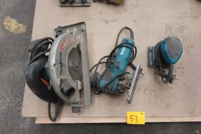 3x Makita machine – kavel bij Openbare Verkopen, Wervik