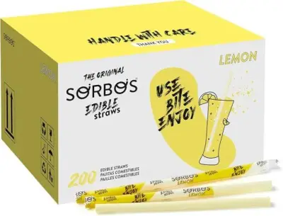 Sorbos Eetbare rietjes (200 stuks) – kavel bij Openbare Verkopen, Brugge
