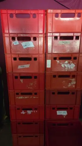 5 x pvc kist – kavel bij Openbare Verkopen, Aalst