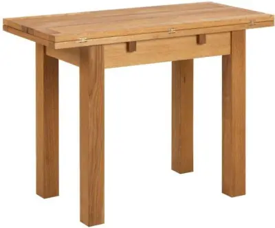 Verlengbare eettafel Kayleigh - massief eikenhout – kavel bij Openbare Verkopen, Beveren-Leie