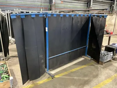 Lasschermen (2x) – kavel bij Dome Auctions, Rotterdam