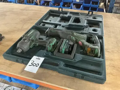 Hikoki Accu gereedschap set – kavel bij Dome Auctions, Rotterdam